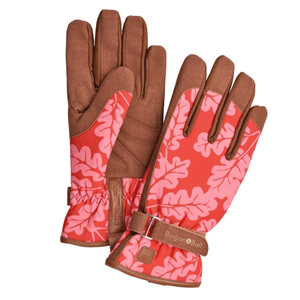 love the glove oak leaf poppy s/m